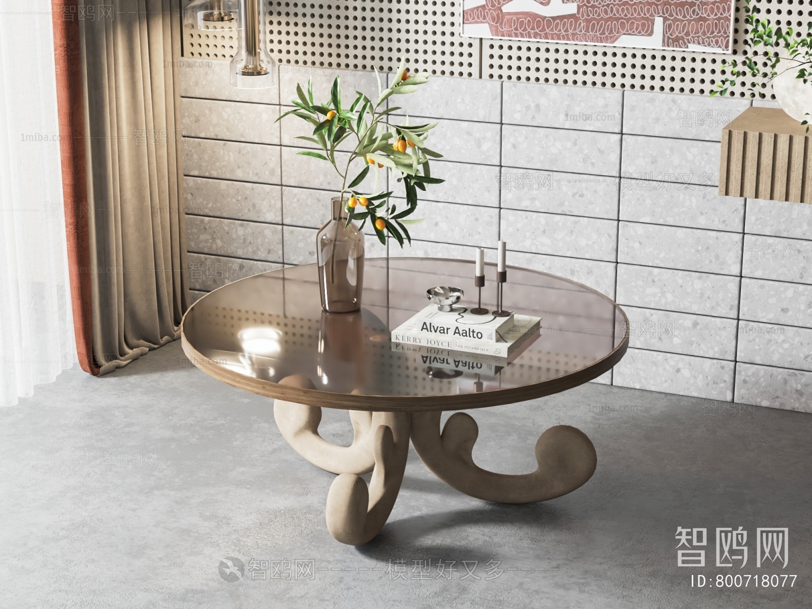 Simple European Style Coffee Table