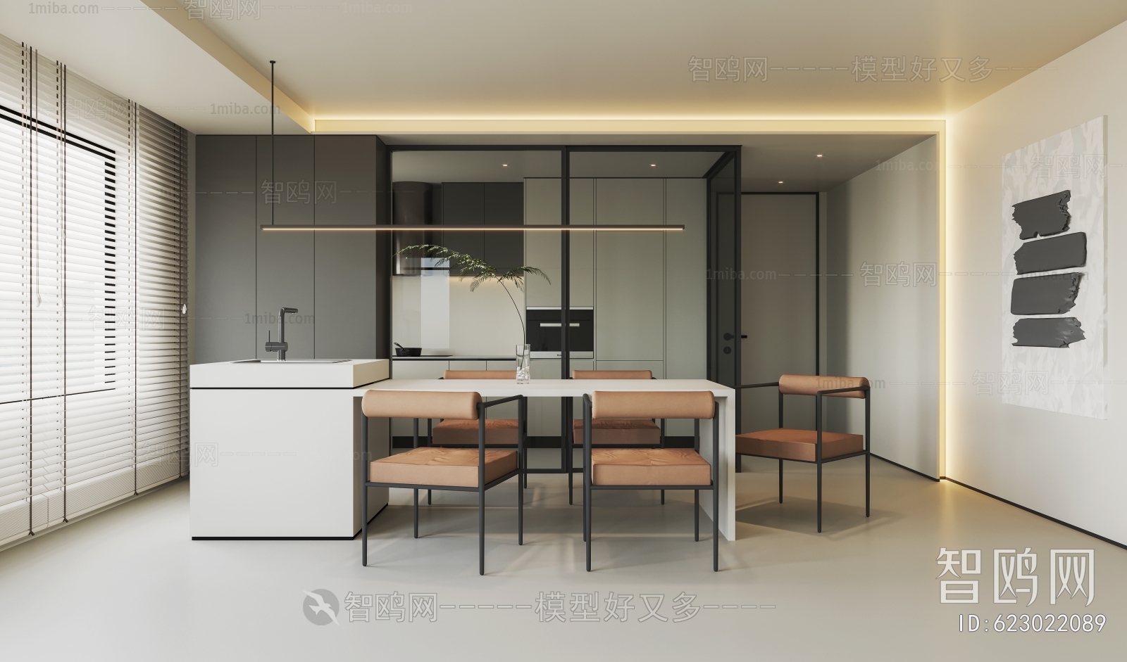 Modern Open Kitchen