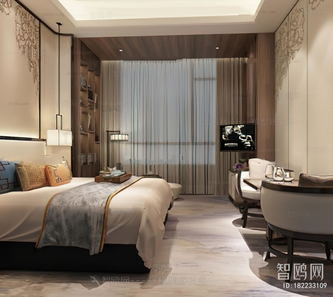 New Chinese Style Guest Room