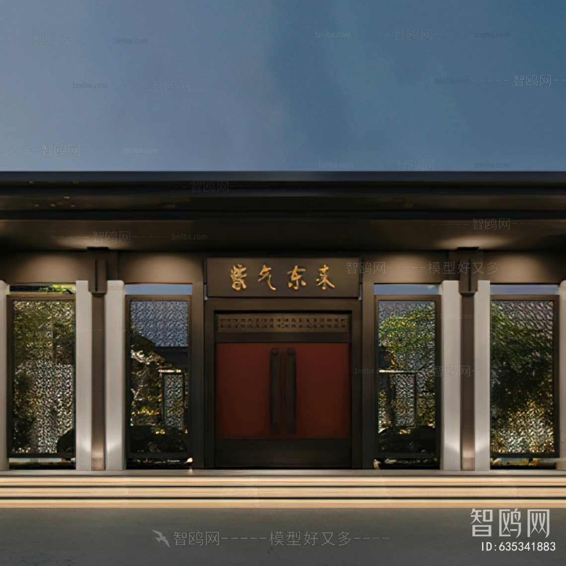 New Chinese Style Facade Element