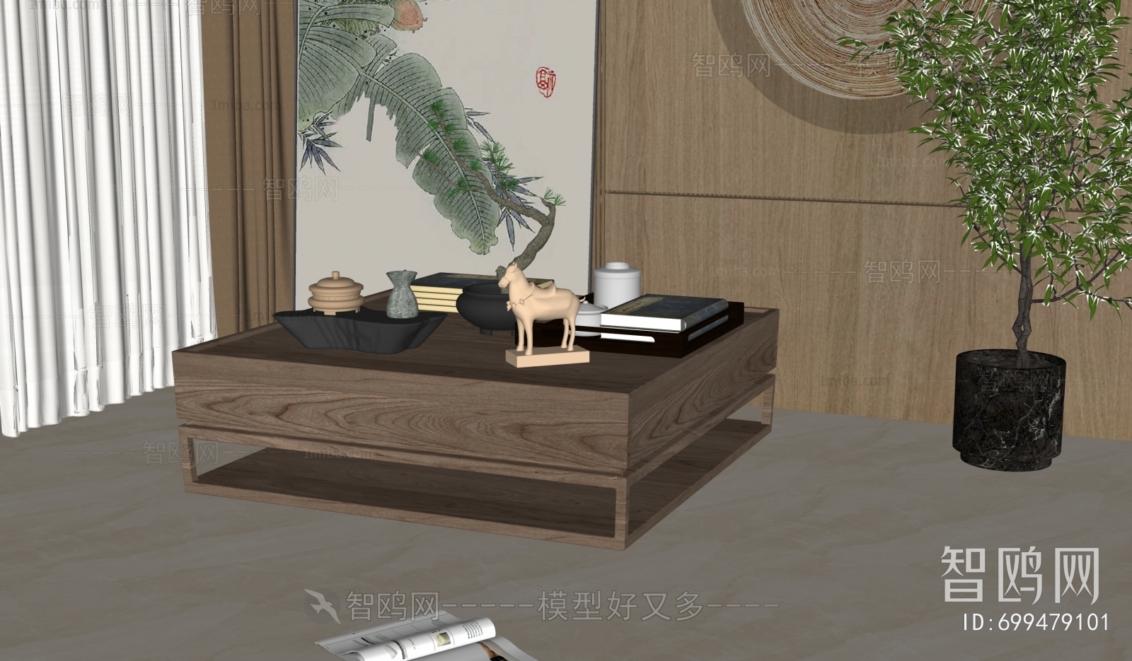 New Chinese Style Coffee Table