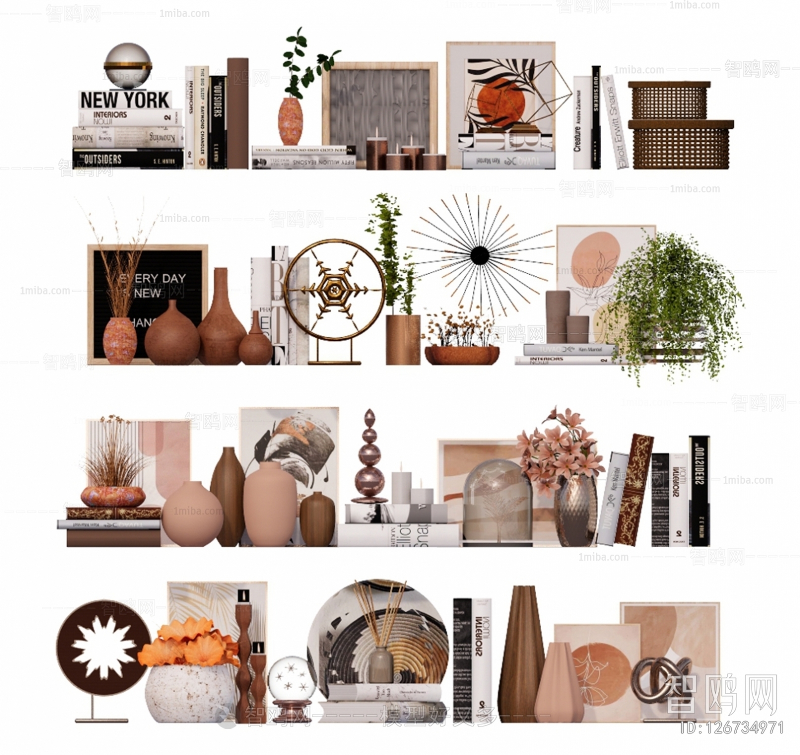 Modern Decorative Set