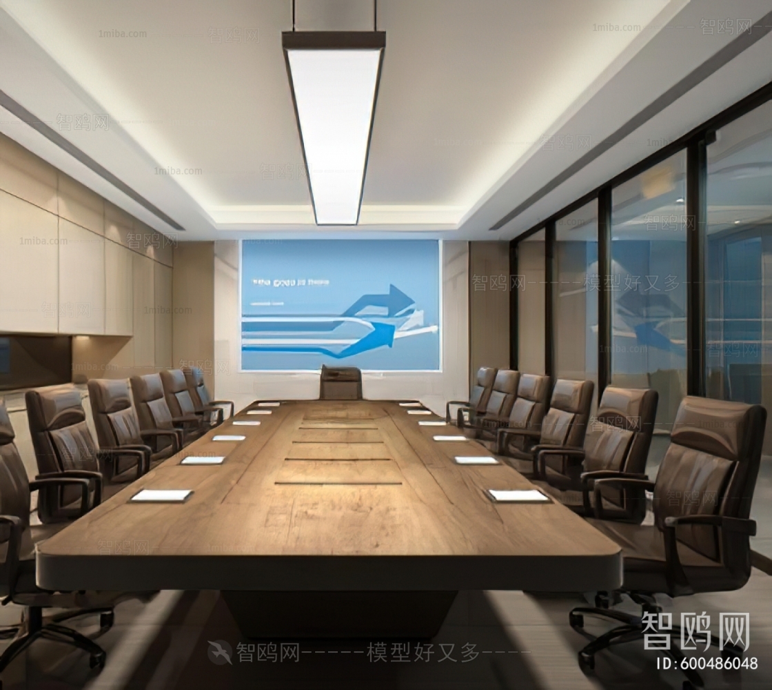 New Chinese Style Meeting Room