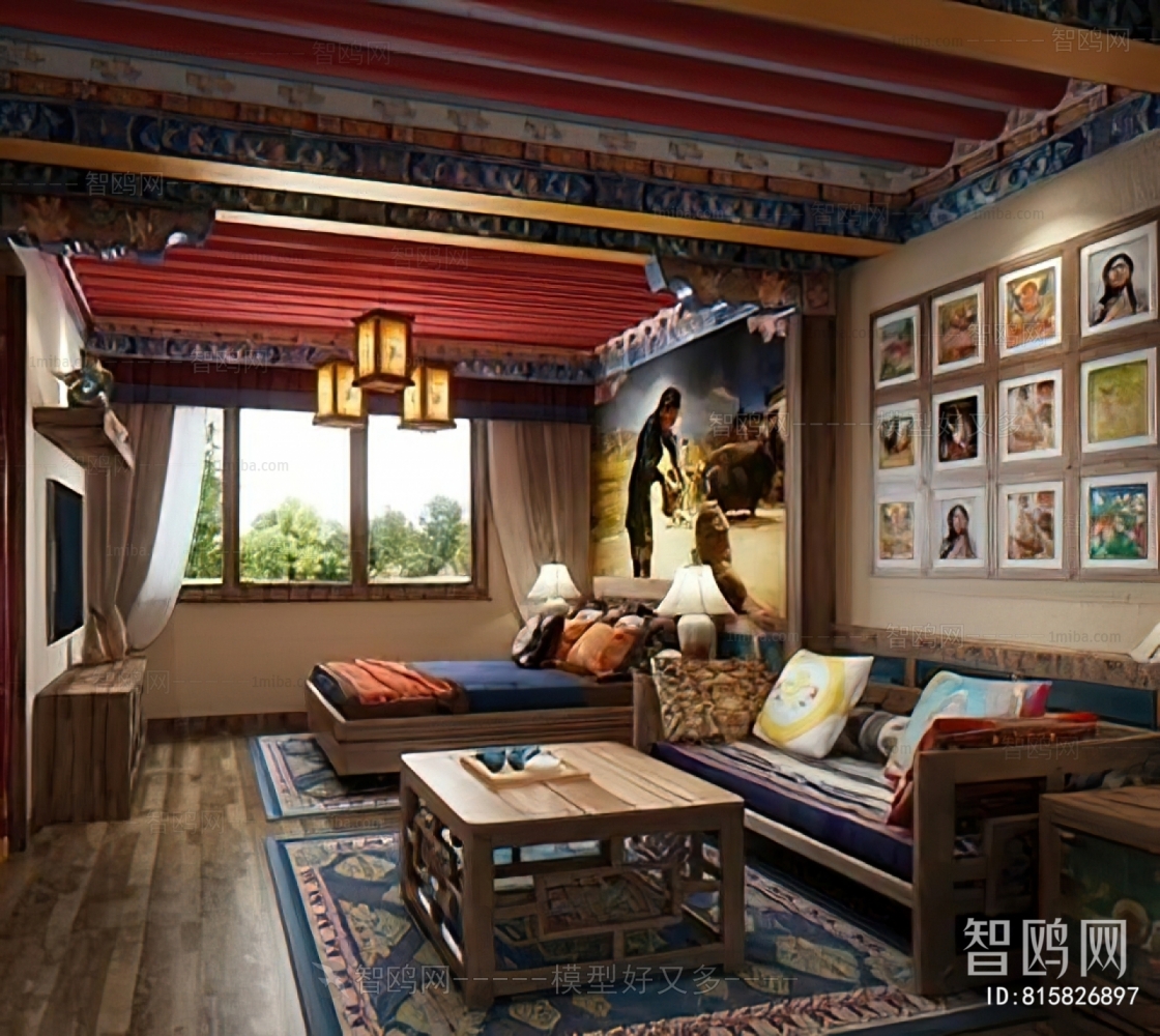 New Chinese Style Guest Room
