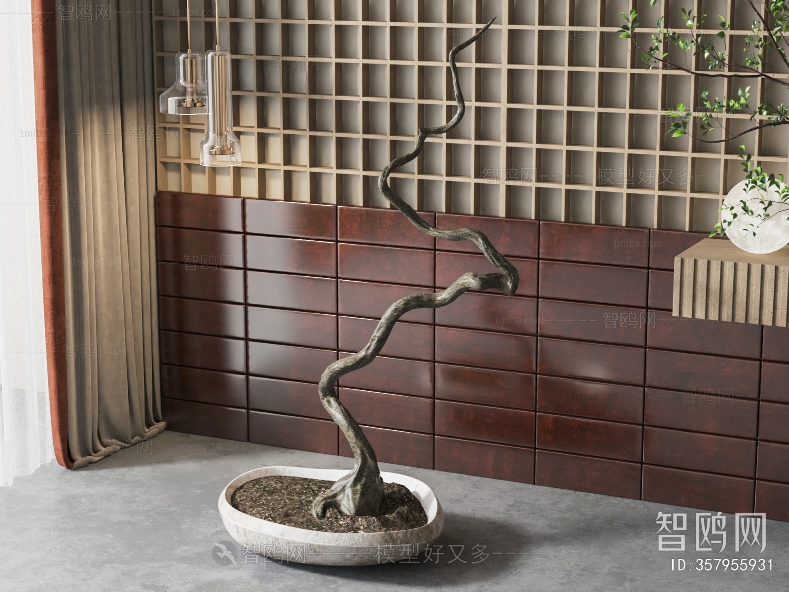 New Chinese Style Bonsai