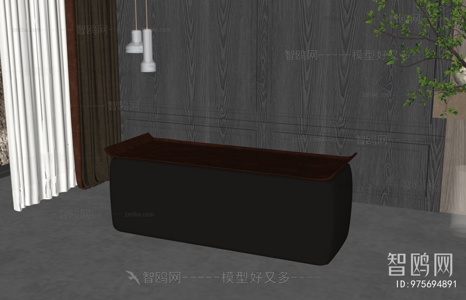 New Chinese Style Bench