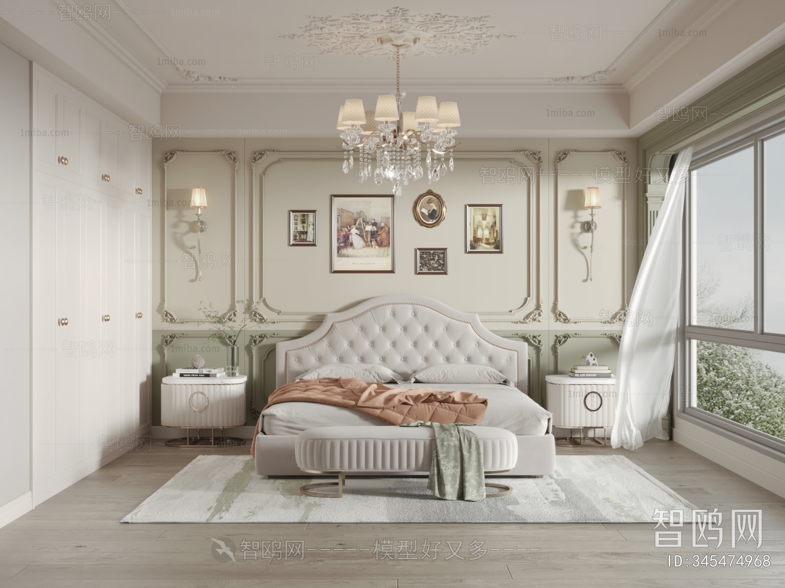 French Style Bedroom