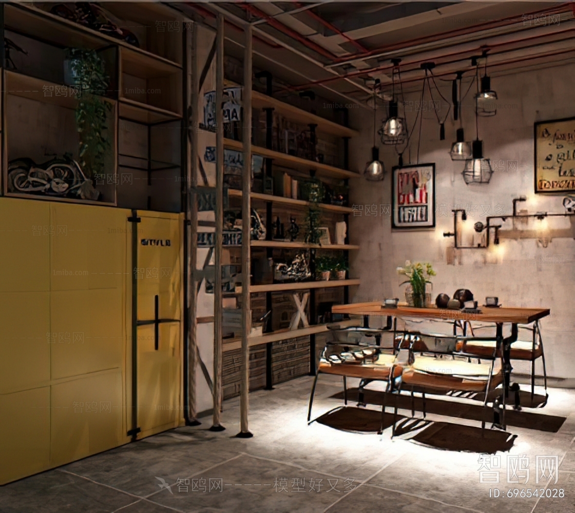 Industrial Style Bar