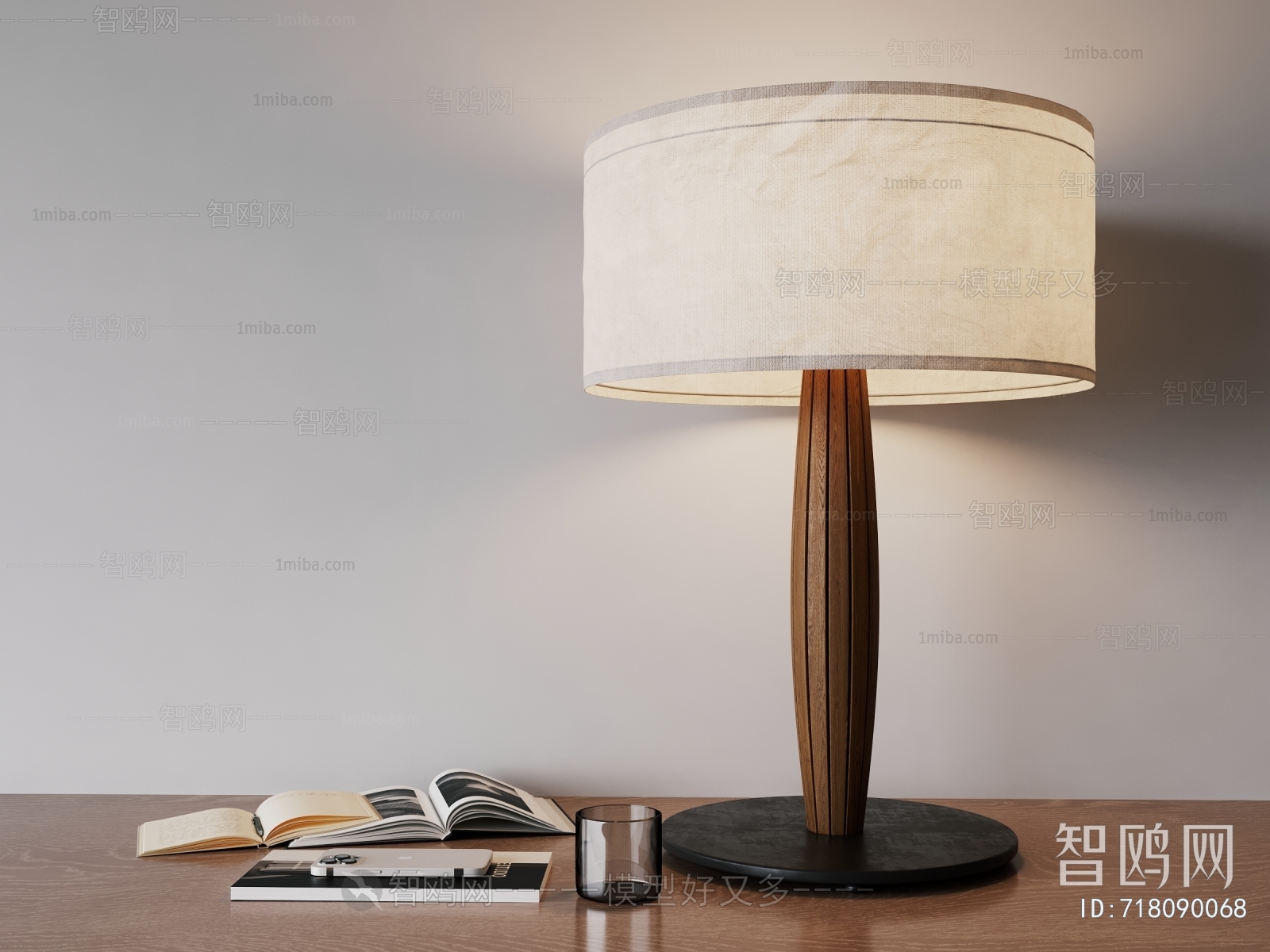 Wabi-sabi Style Table Lamp