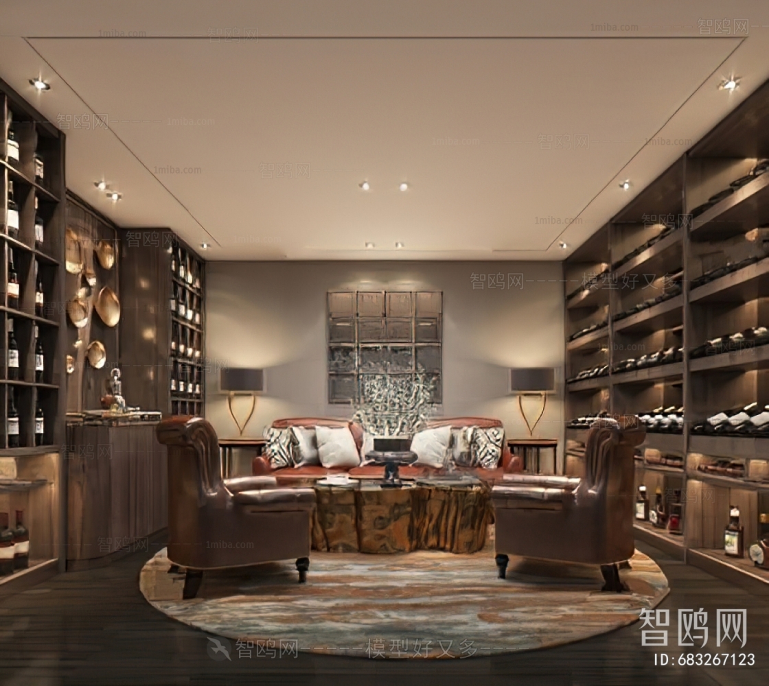 Modern Wine Cellar/Wine Tasting Room