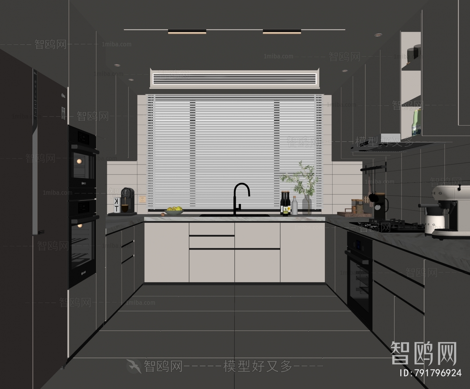 Modern The Kitchen