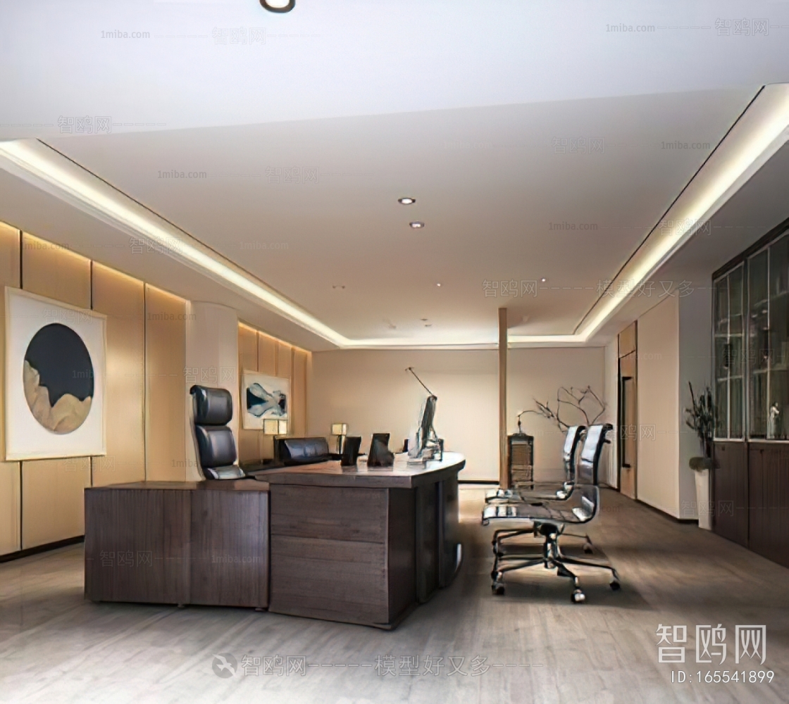 New Chinese Style Manager's Office