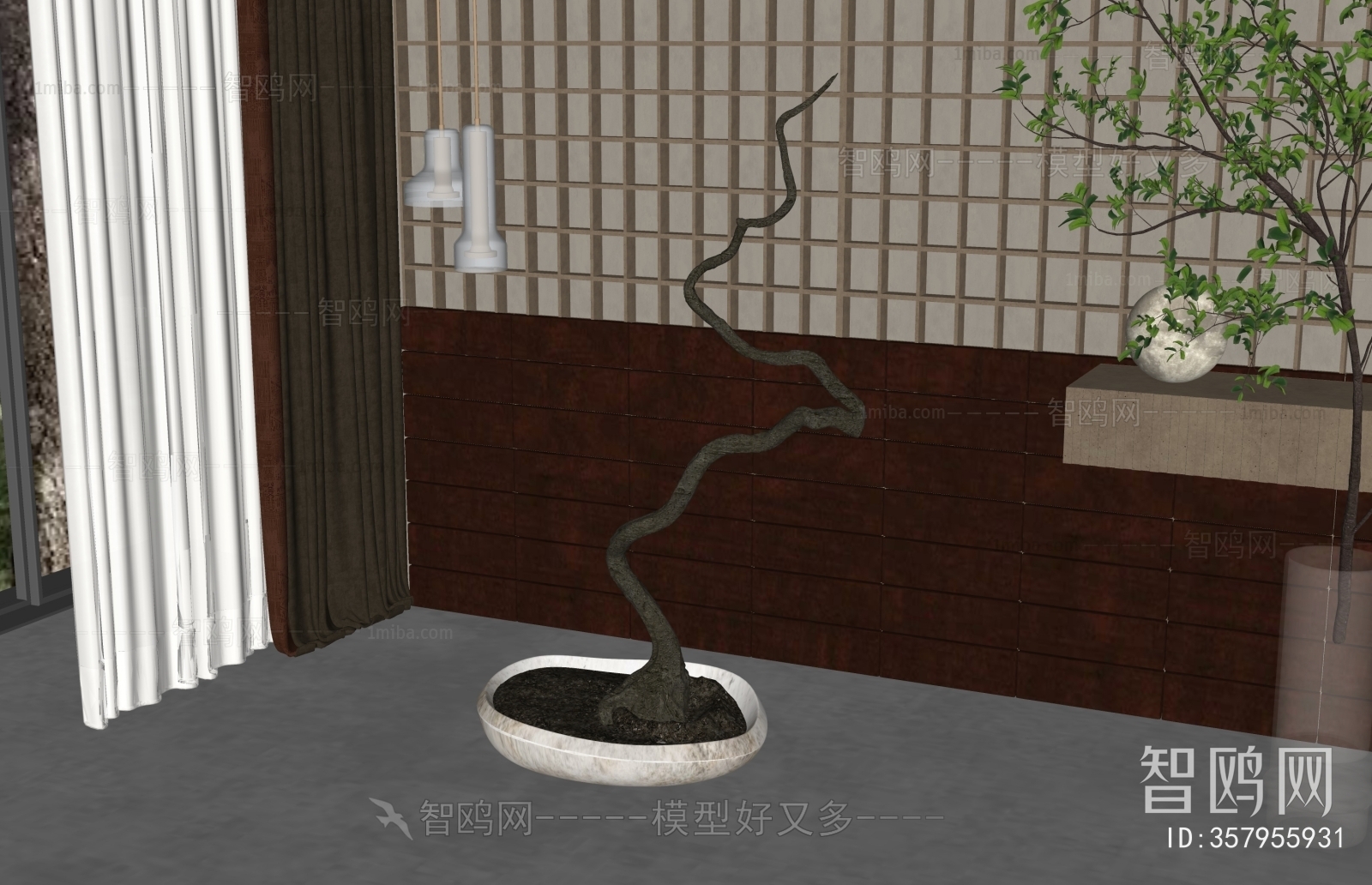 New Chinese Style Bonsai