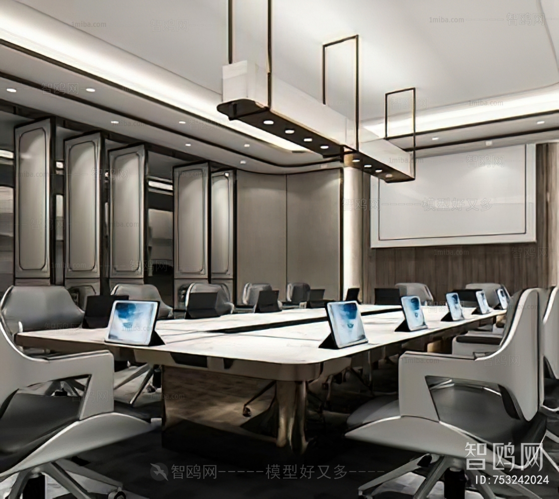 New Chinese Style Meeting Room