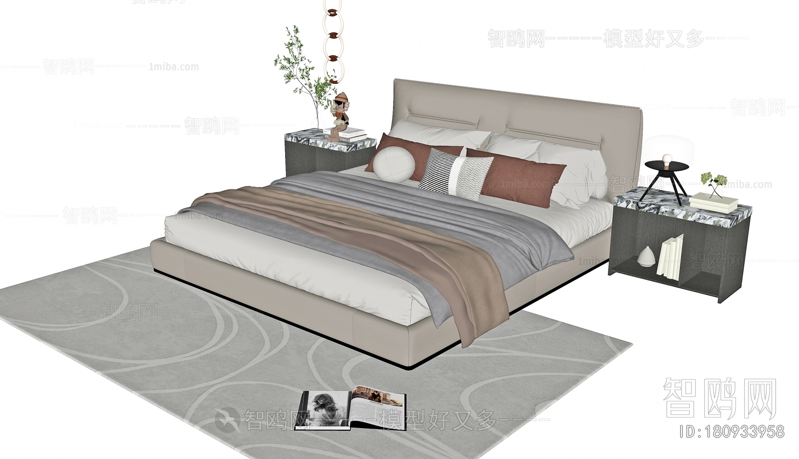 Modern Double Bed