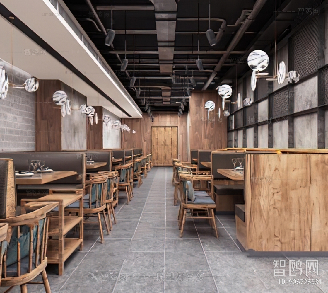 Industrial Style Hot Pot Restaurant