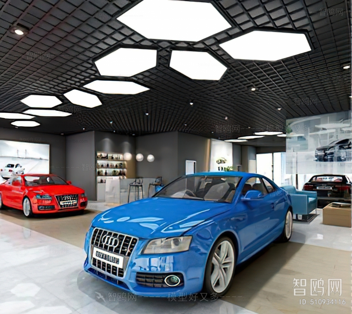 Modern Automobile 4S Shop