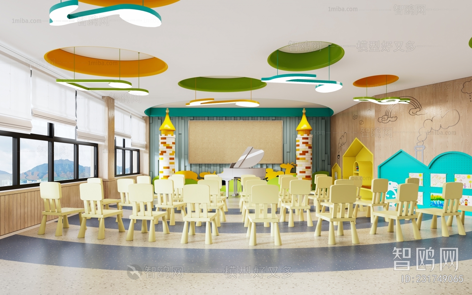 Modern Kindergarten Classrooms