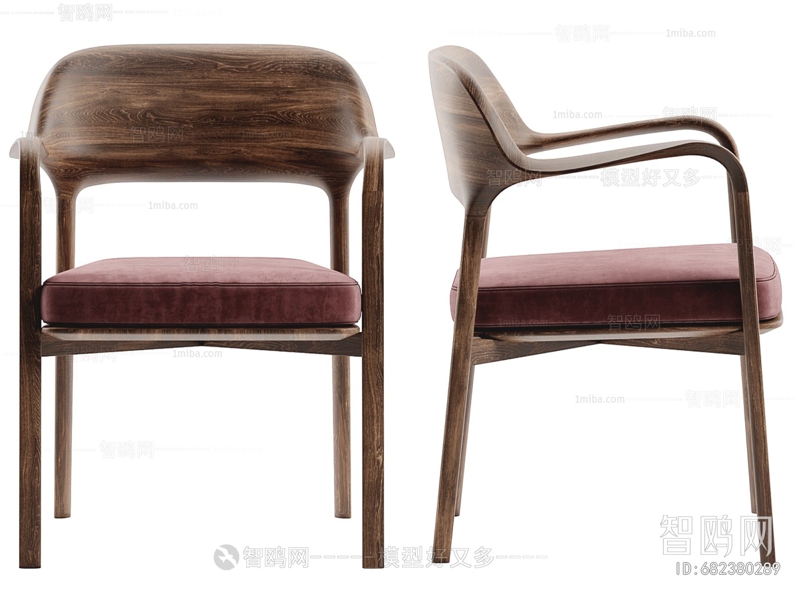 Porada现代实木单椅