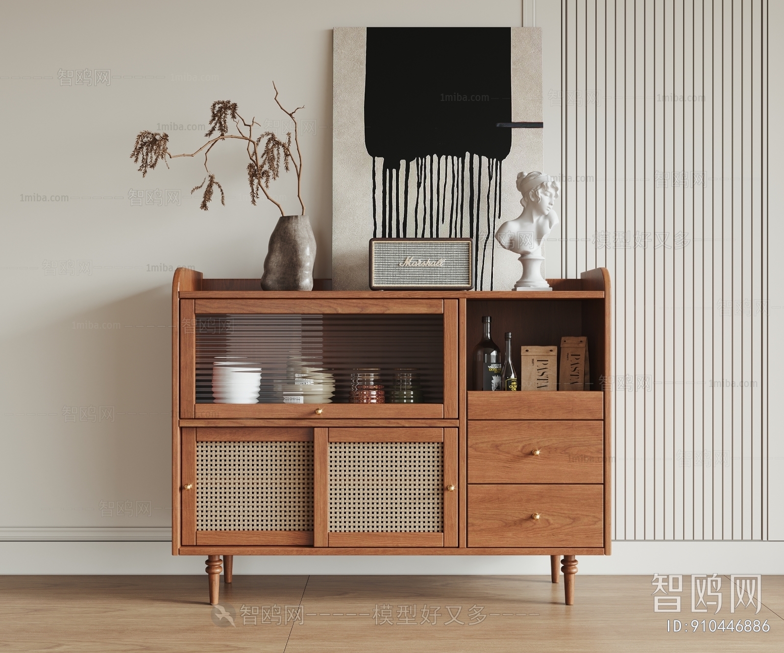 Wabi-sabi Style Sideboard