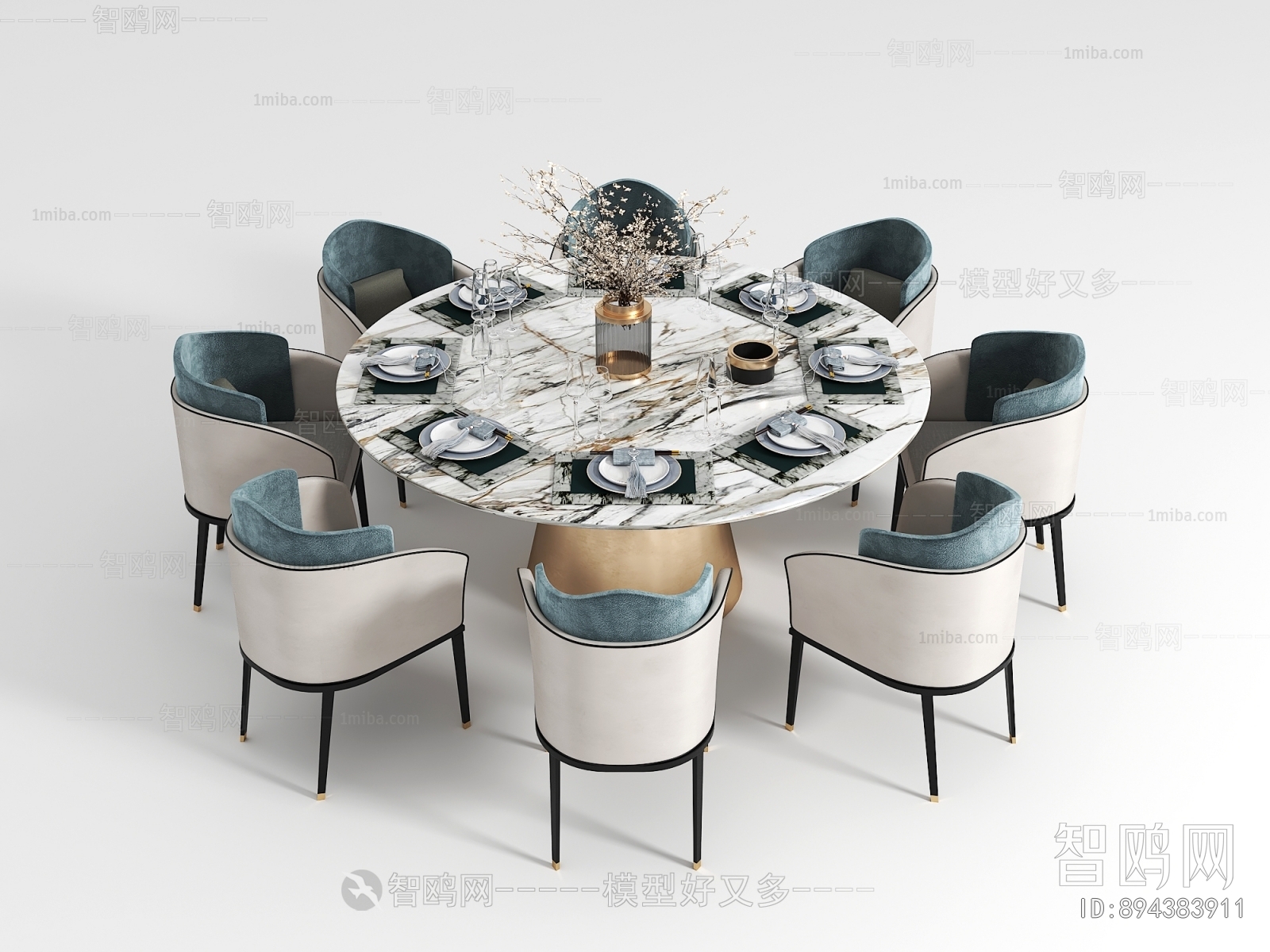 New Chinese Style Dining Table And Chairs