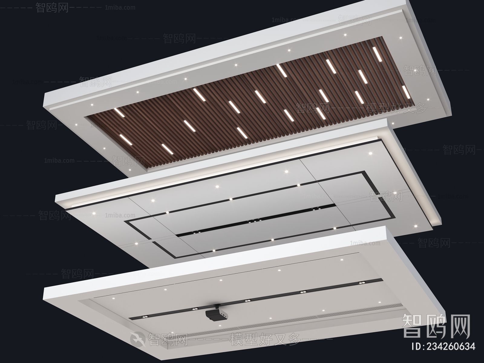 Modern Suspended Ceiling