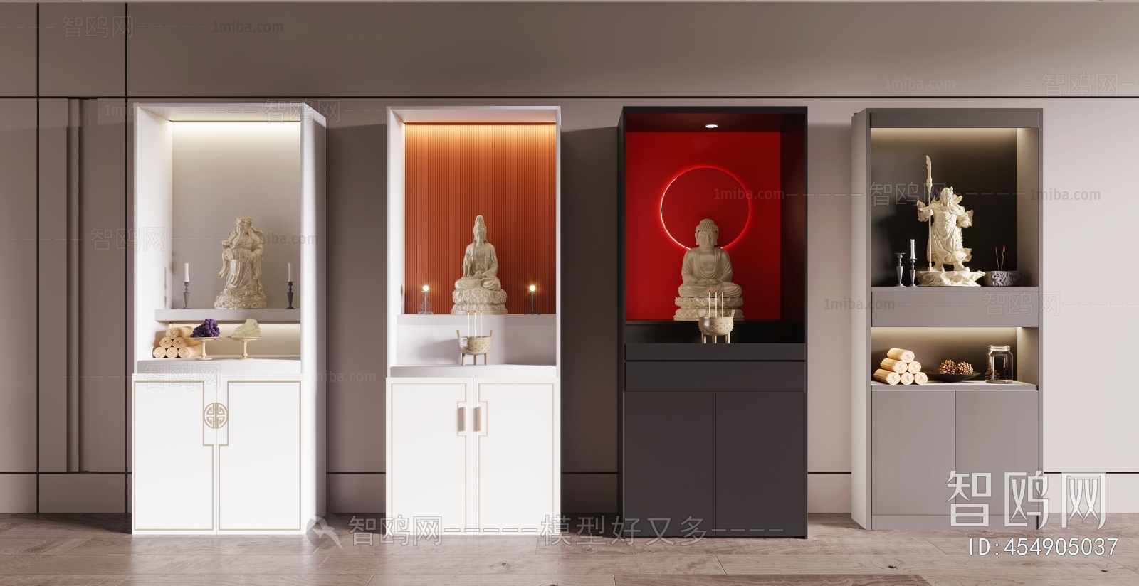 Modern Buddhist Niche