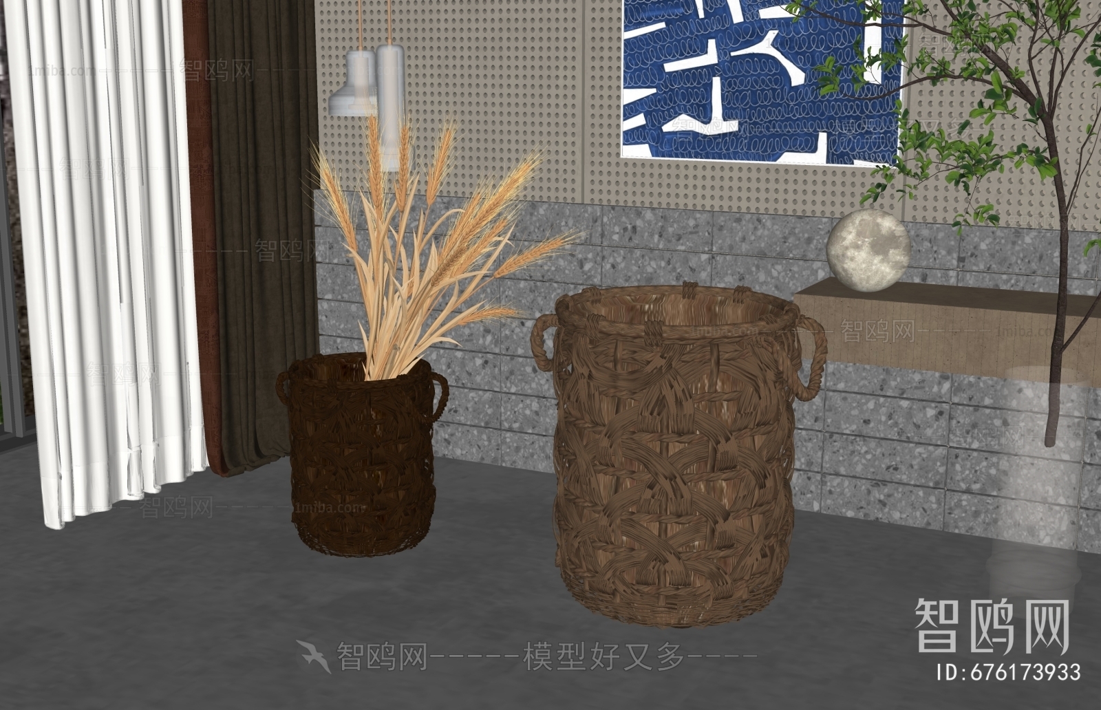 Wabi-sabi Style Decorative Set