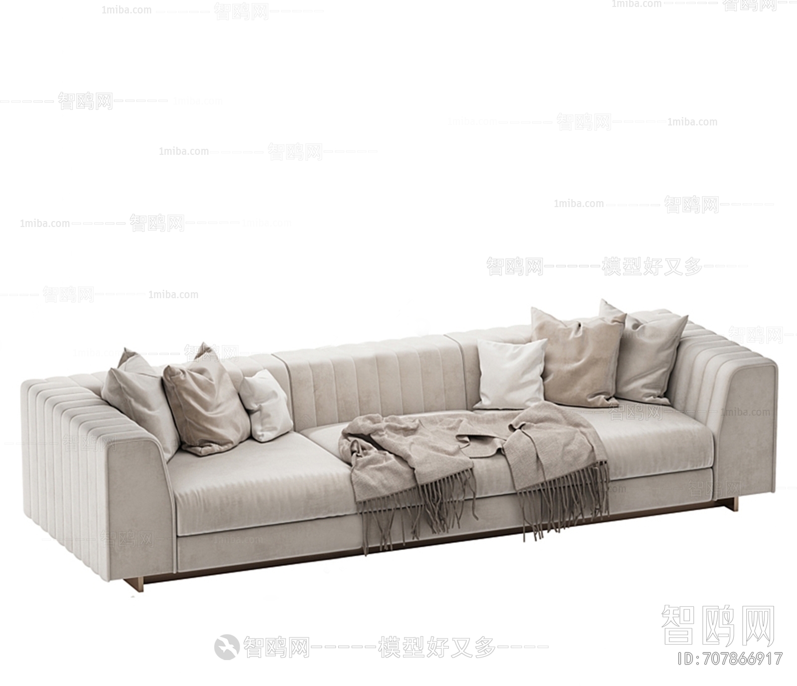 Modern Three-seat Sofa