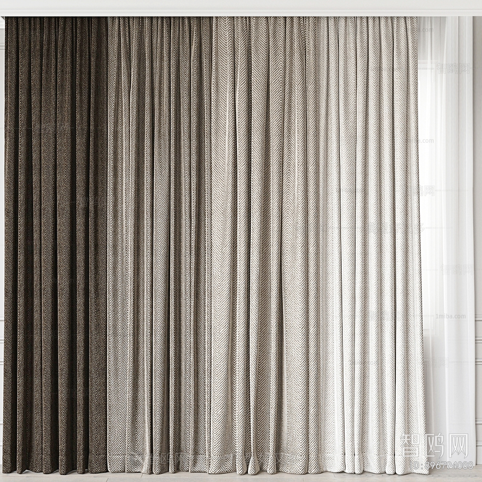 Modern The Curtain