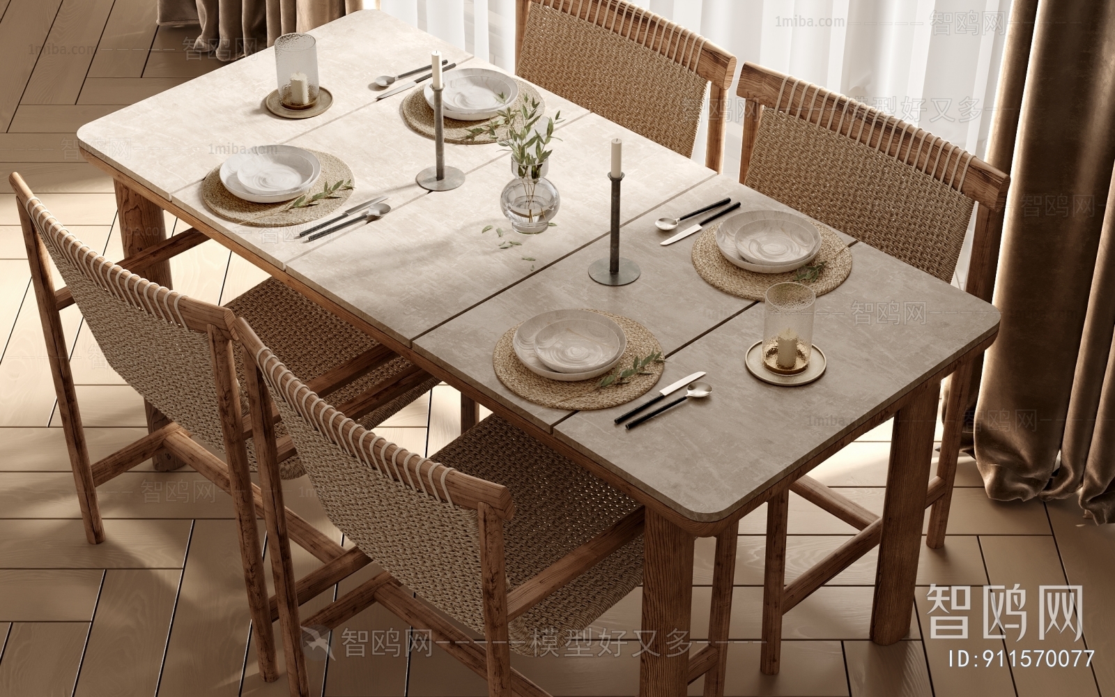 Modern Dining Table And Chairs