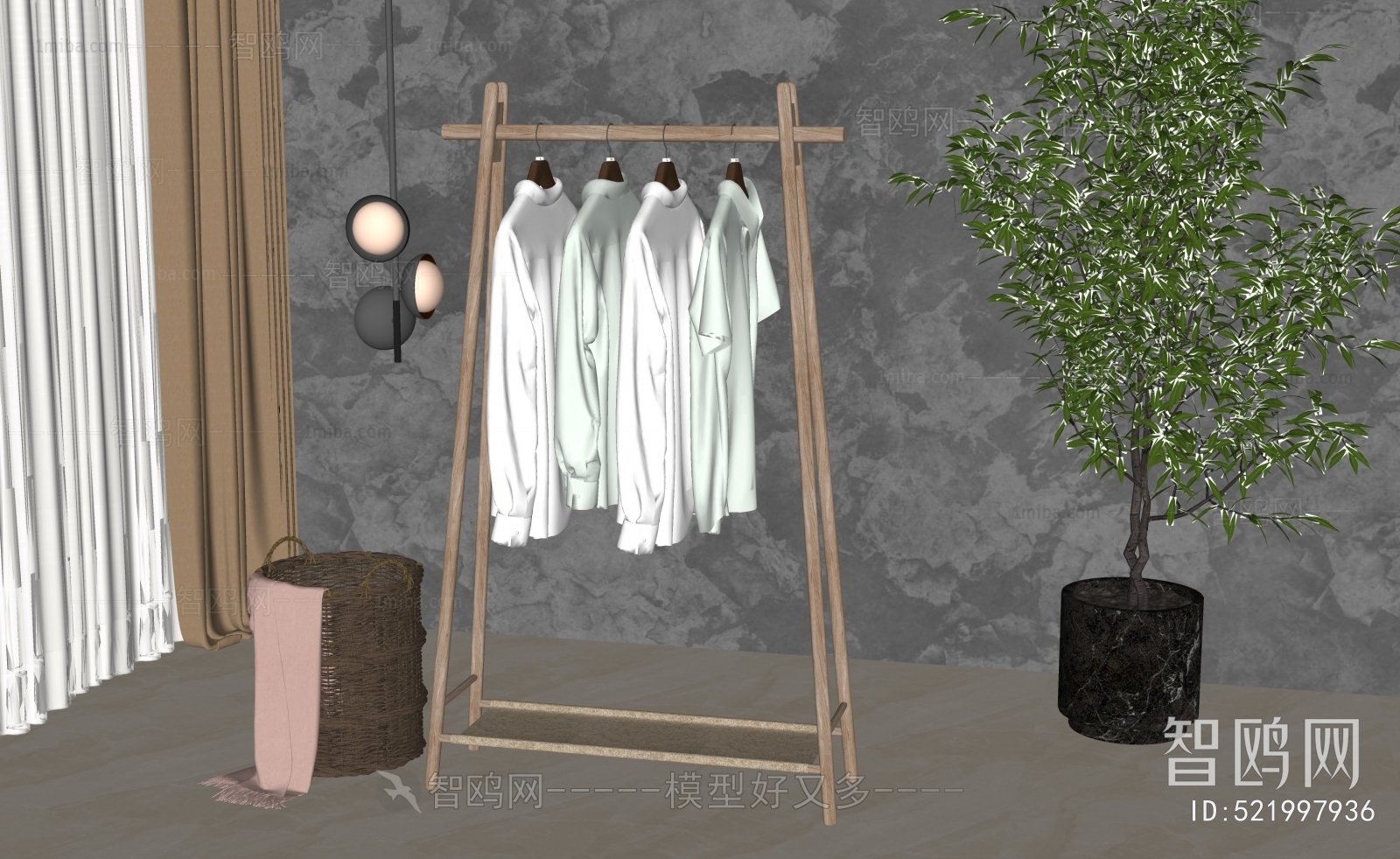 Nordic Style Coat Hanger
