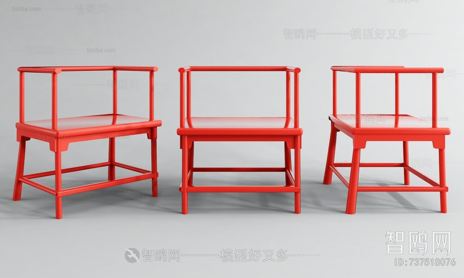 New Chinese Style Single Chair