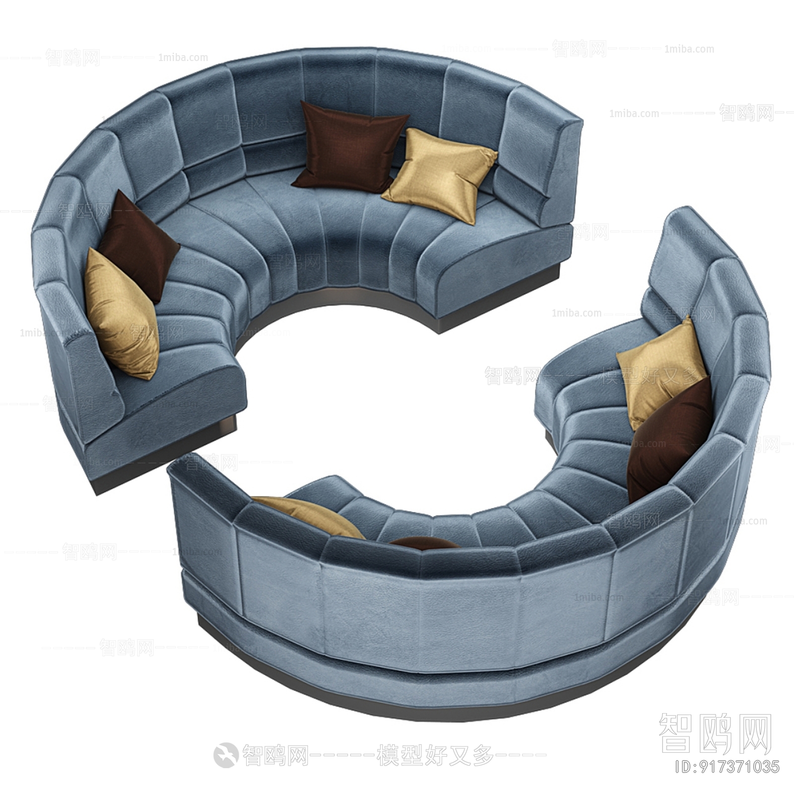 Modern Curved Sofa