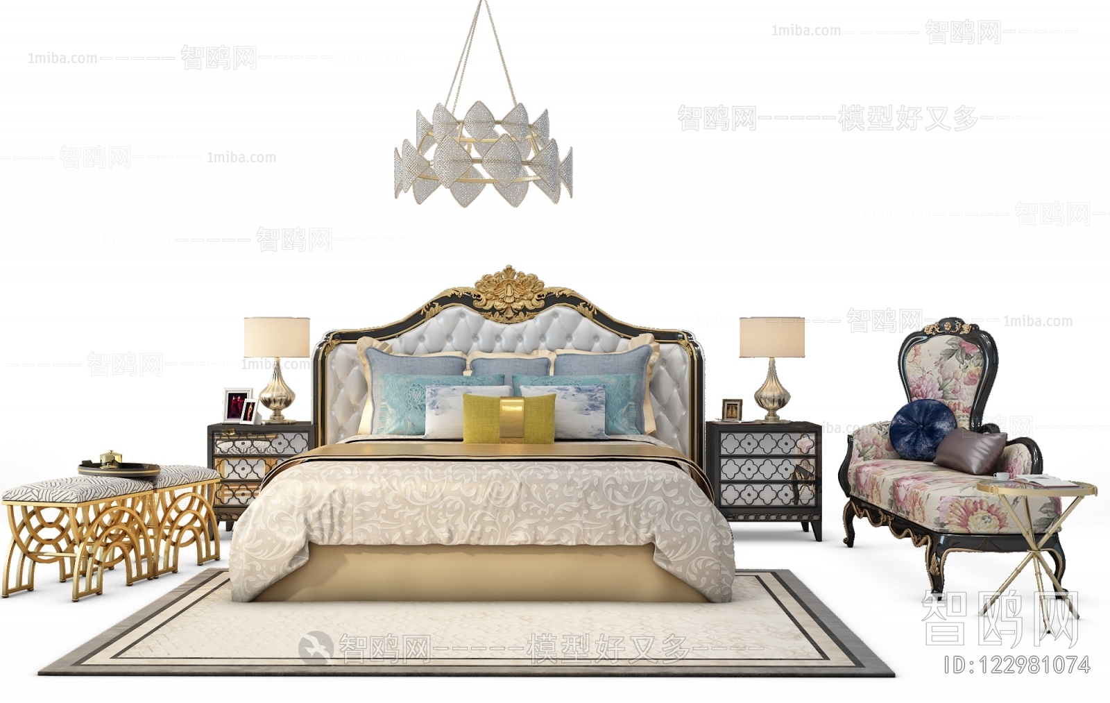 European Style Double Bed