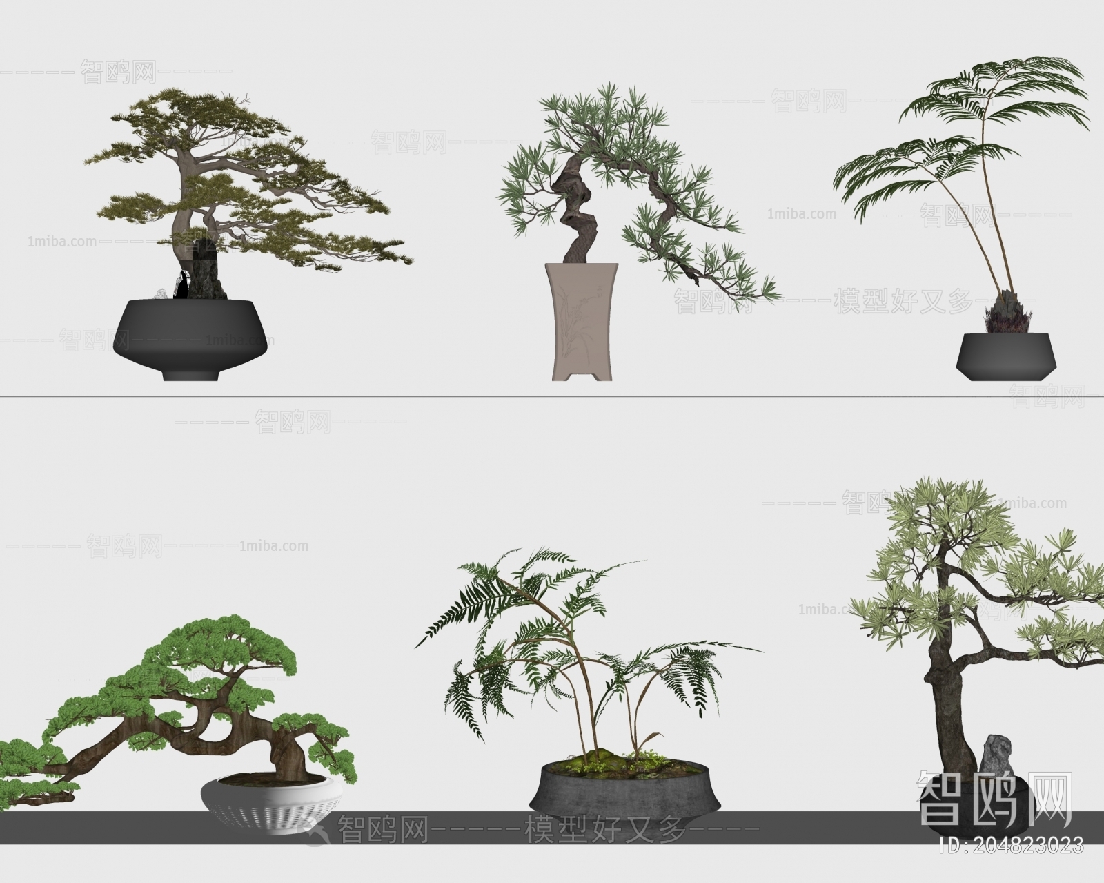 New Chinese Style Bonsai