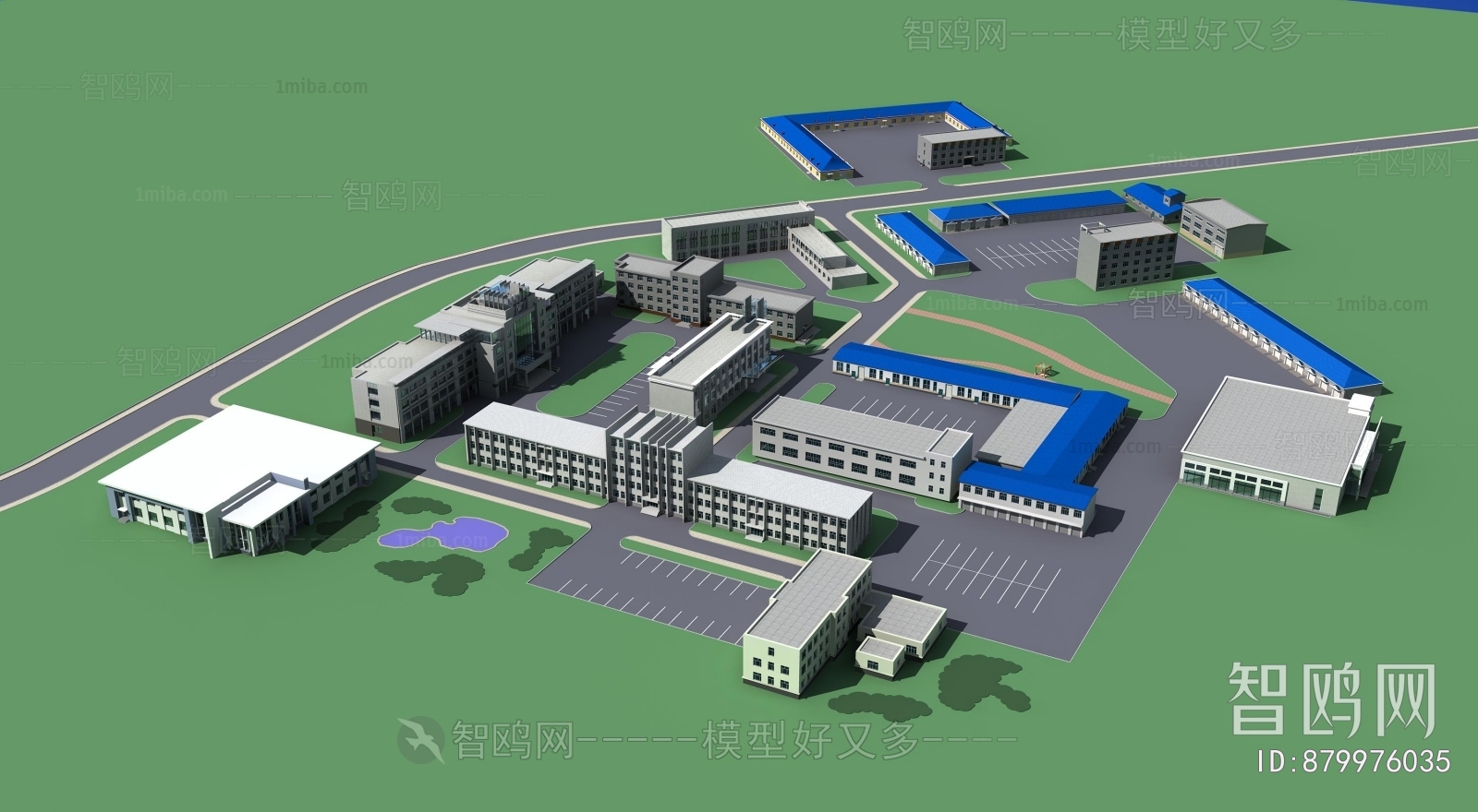 Modern Industrial Building