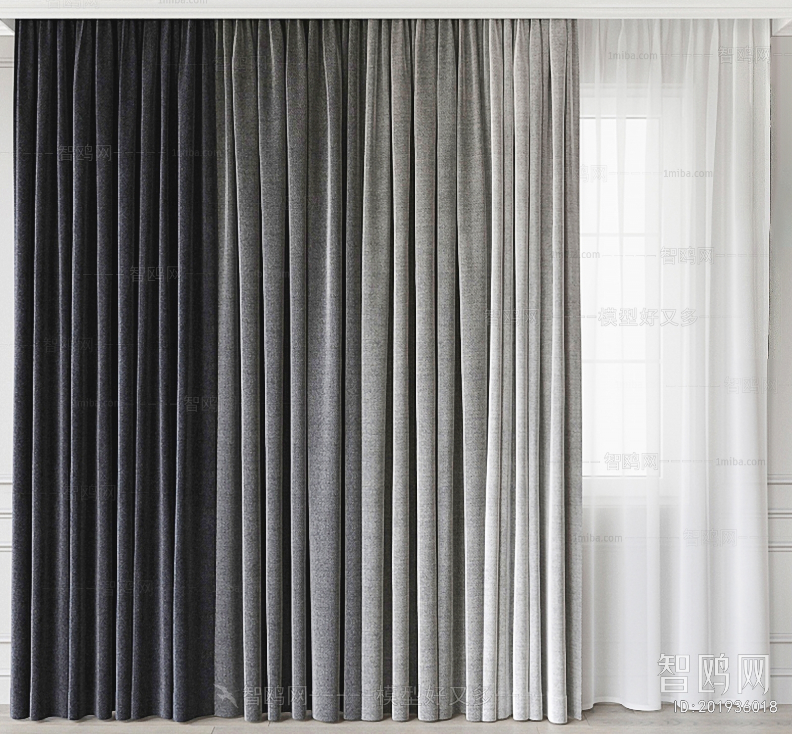 Modern The Curtain