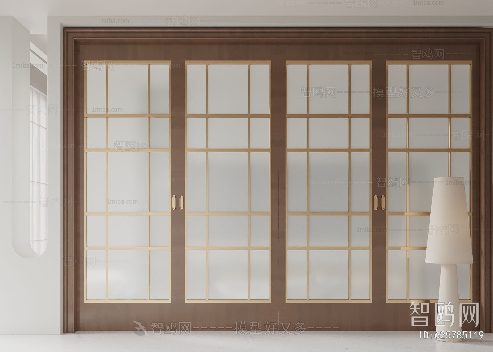 New Chinese Style Sliding Door