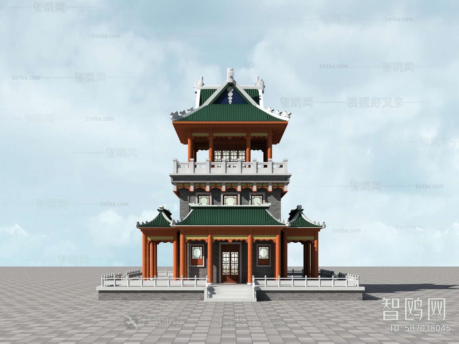 Chinese Style Tower