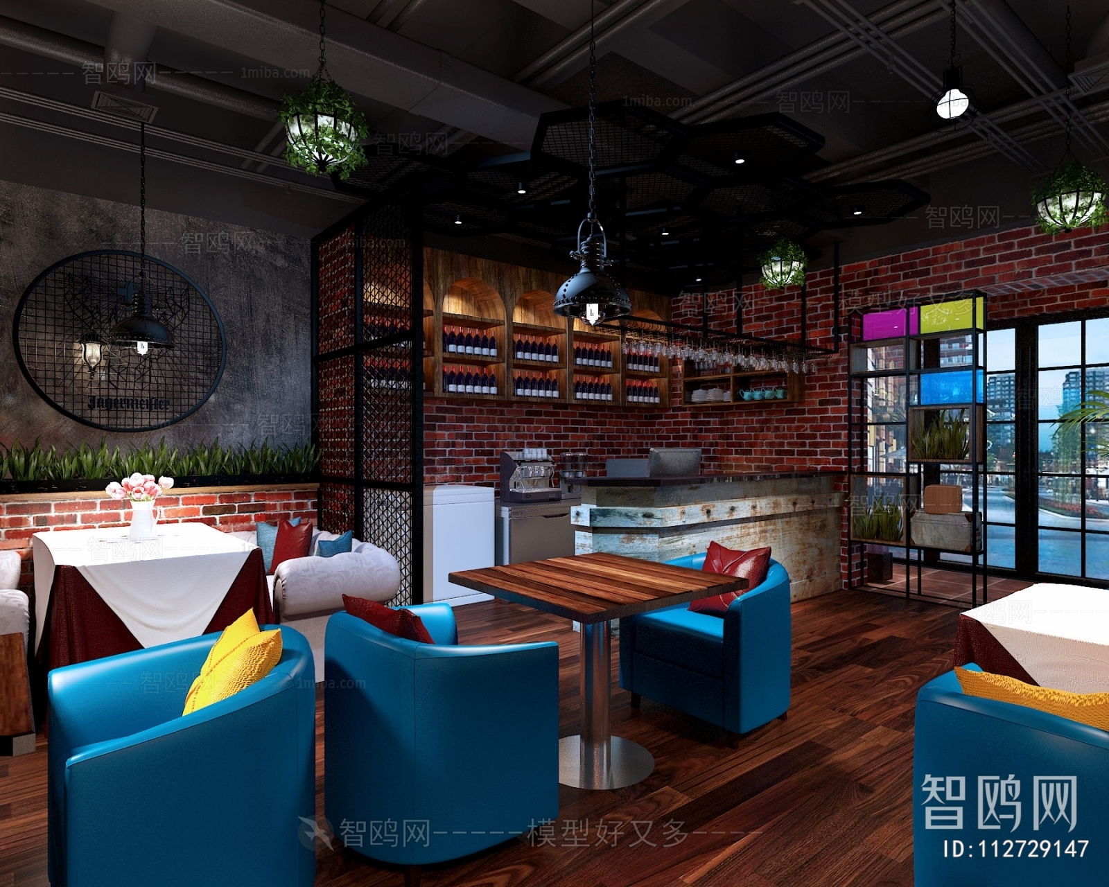 Industrial Style Restaurant