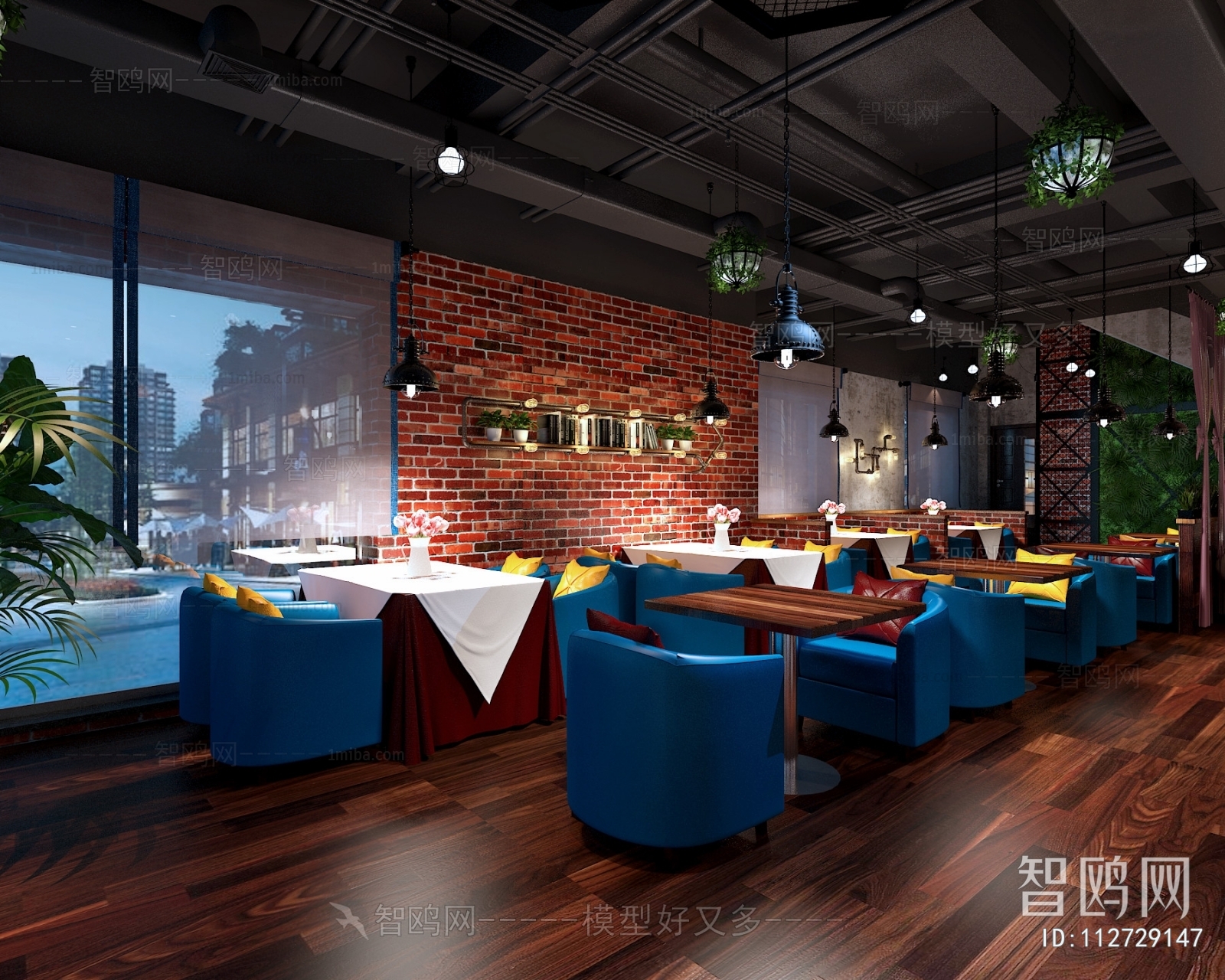 Industrial Style Restaurant