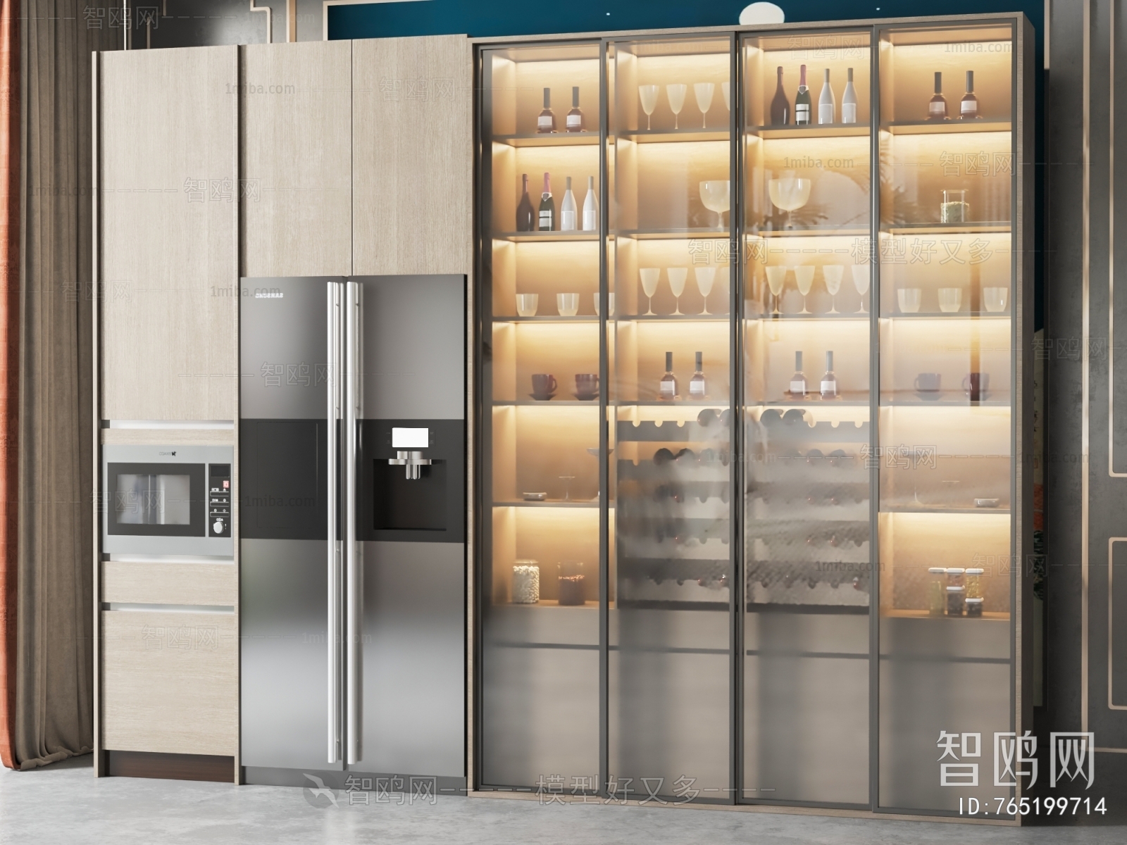 Modern Wine Cabinet