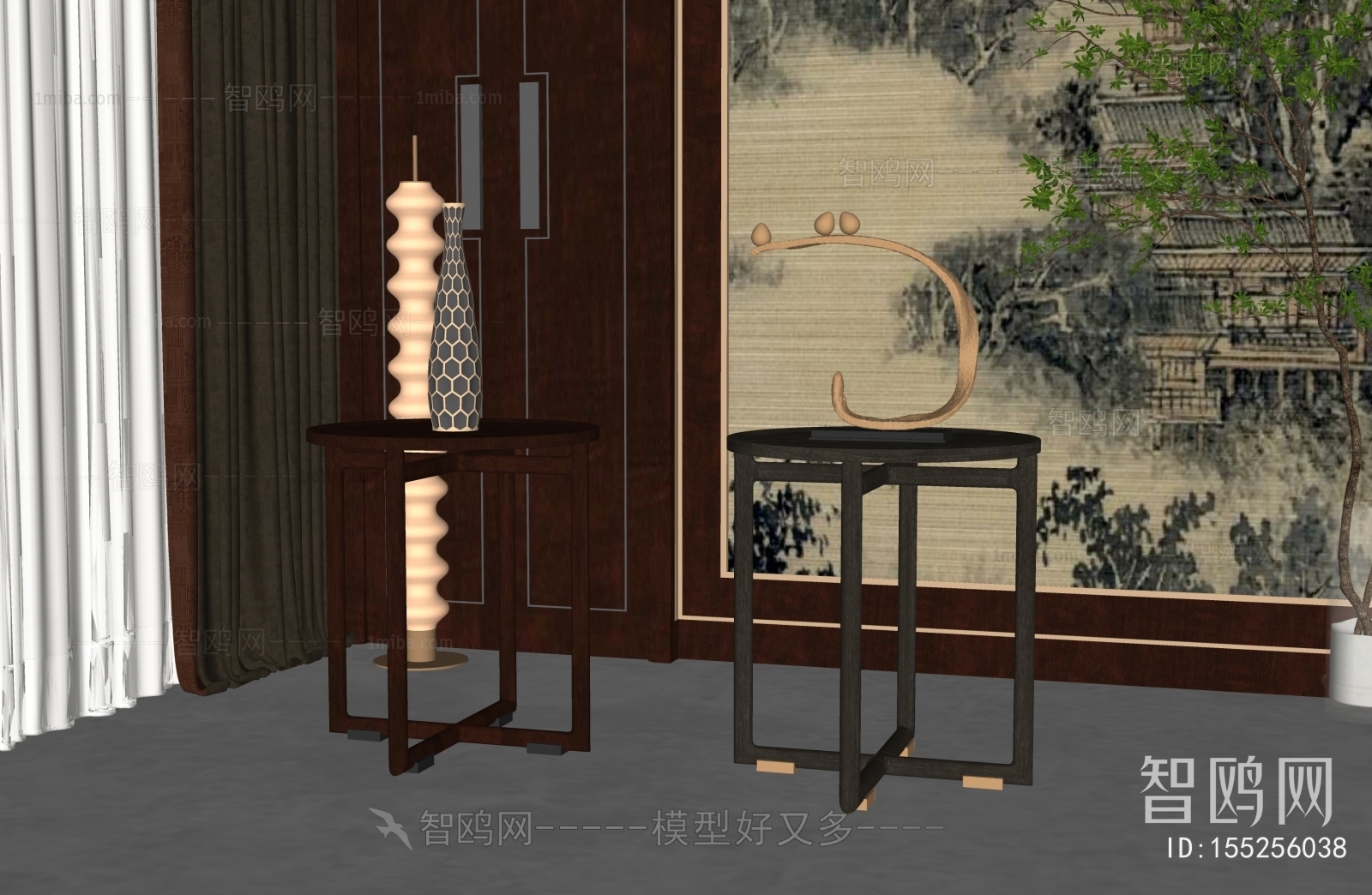 New Chinese Style Side Table/corner Table