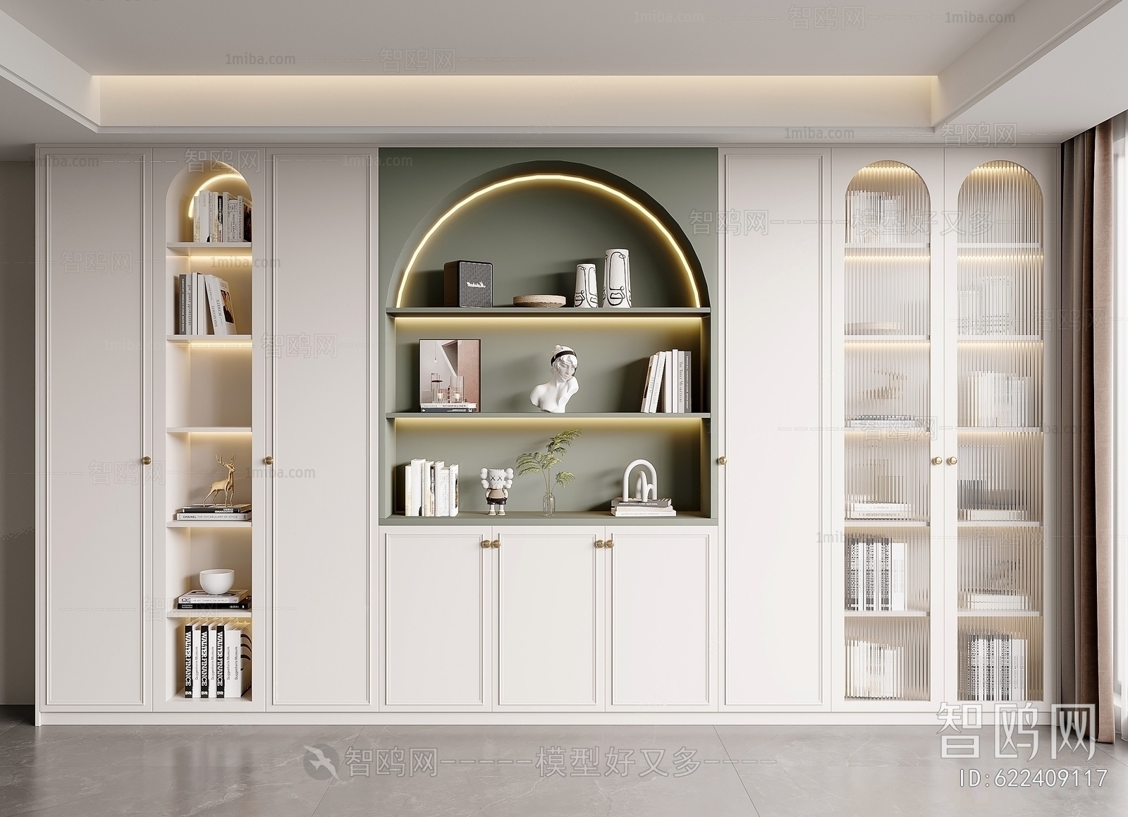 French Style Bookcase