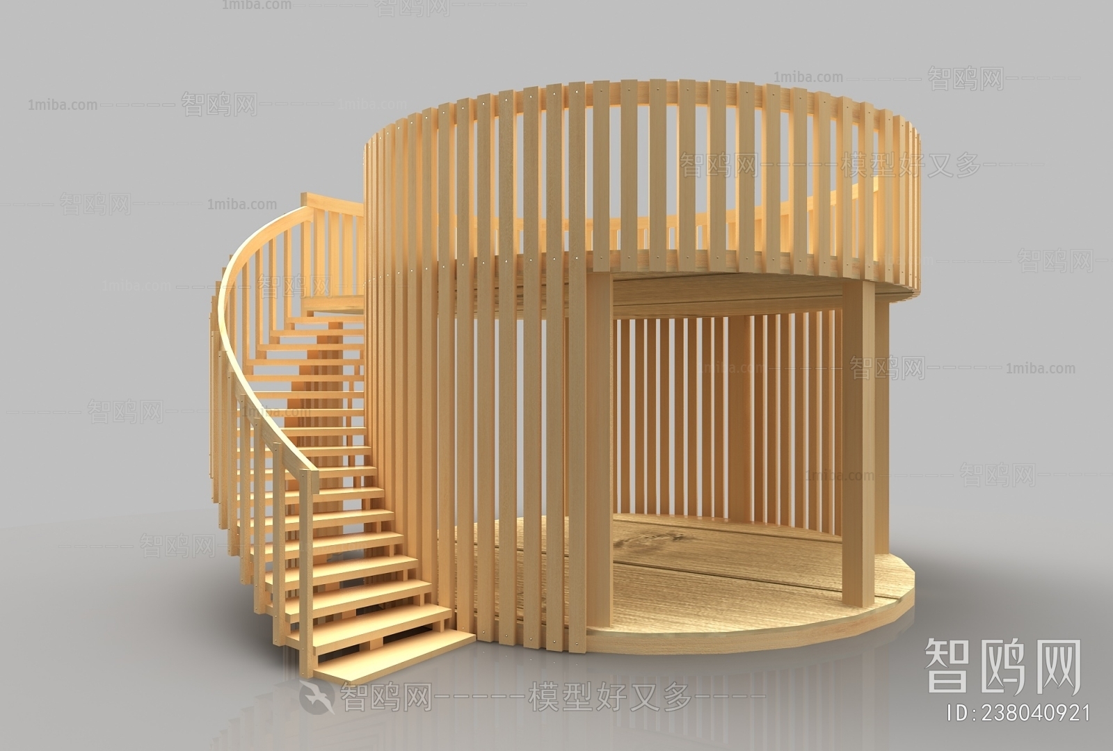 Modern Rotating Staircase