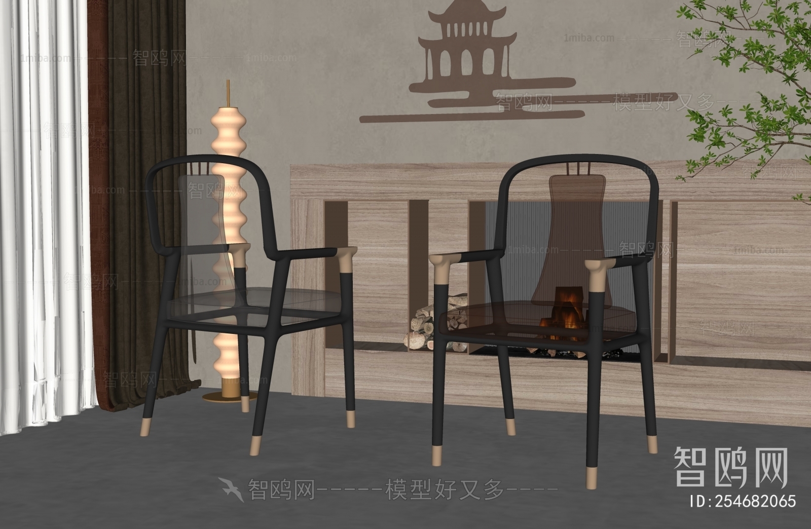 New Chinese Style Dining Chair