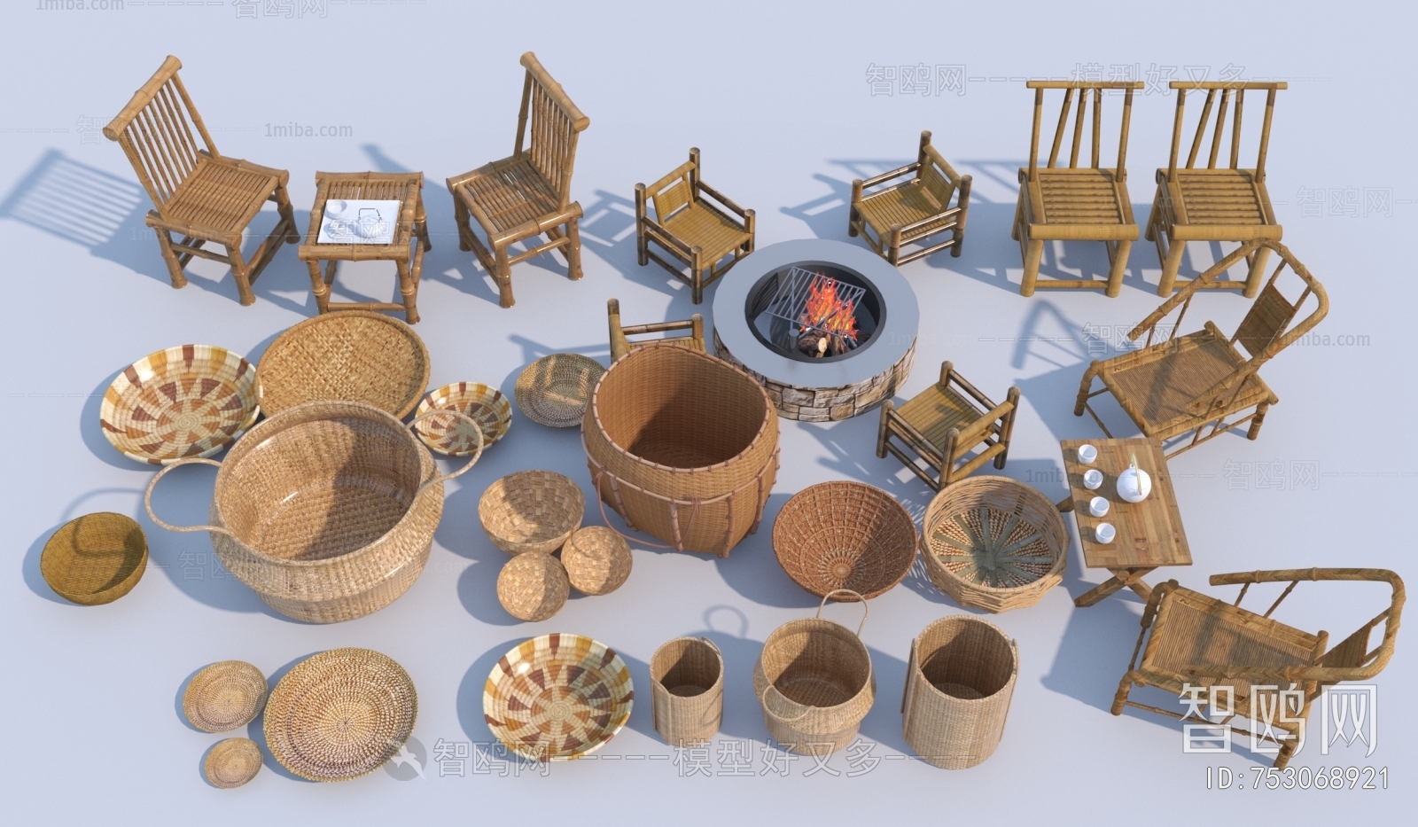 Chinese Style Tea Tables And Chairs