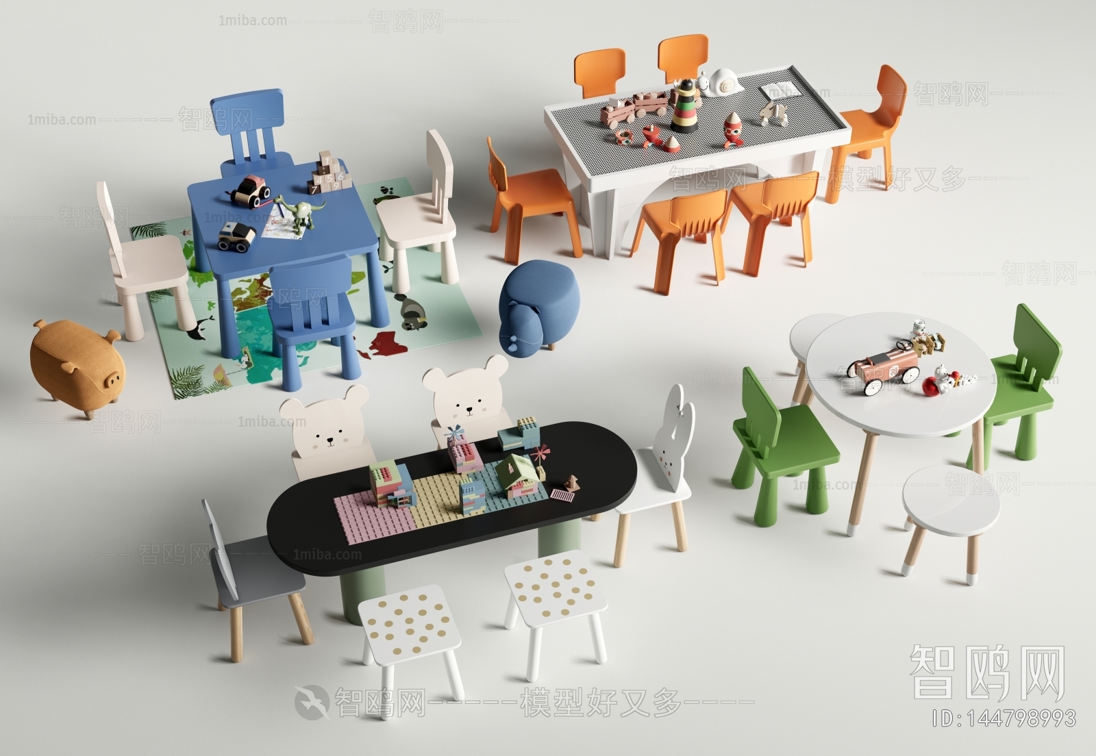 Modern Children's Table/chair