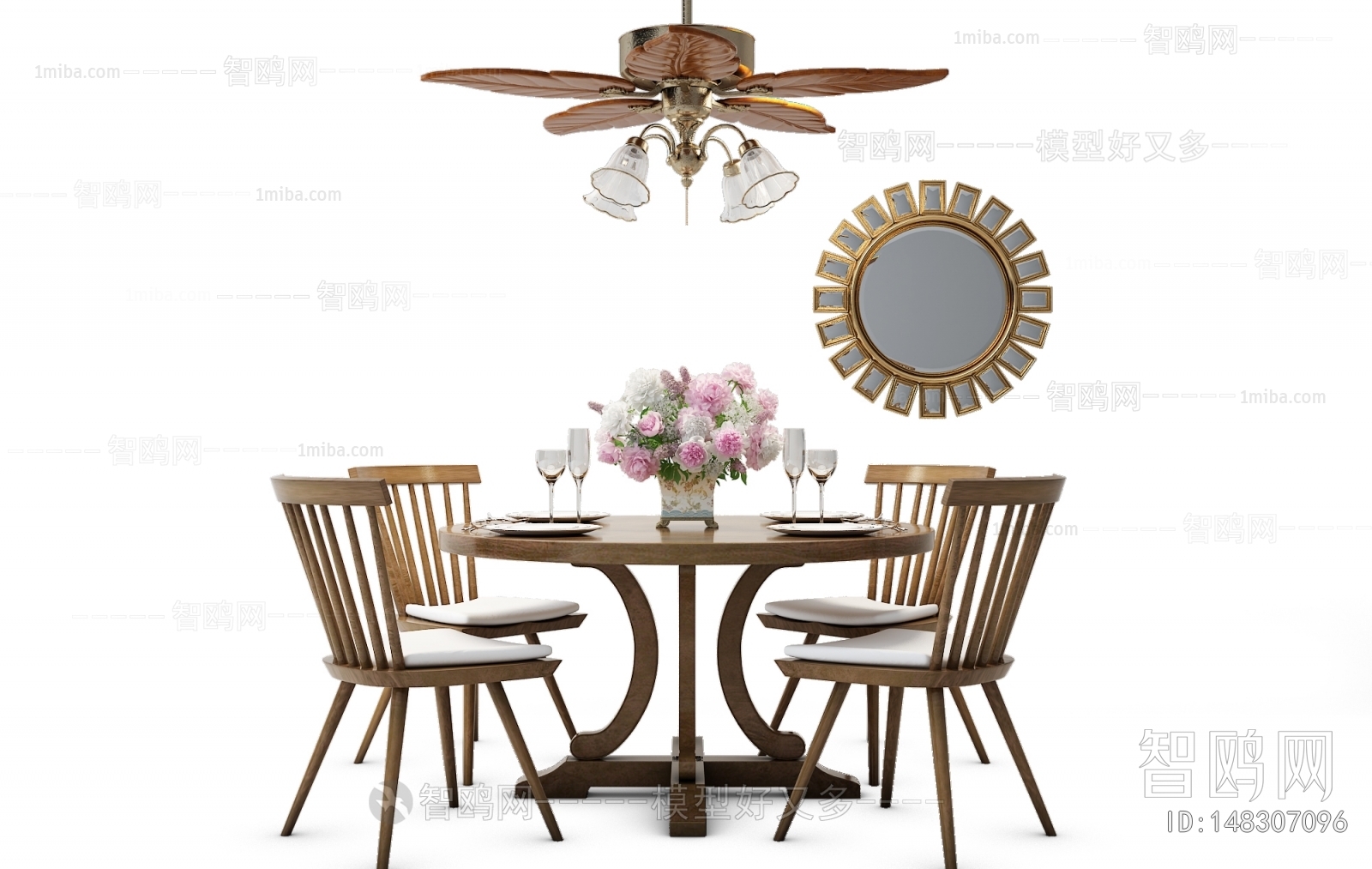 Nordic Style Dining Table And Chairs